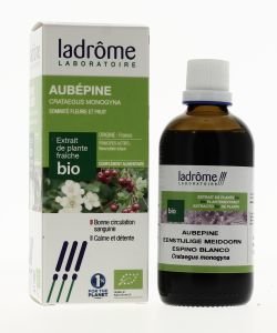 Aubépine - extrait de plante fraîche BIO, 100 ml